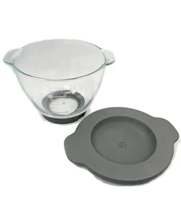 Kenwood Glass bowl including lid KVC5000-5001/5010/5030/5040/5050