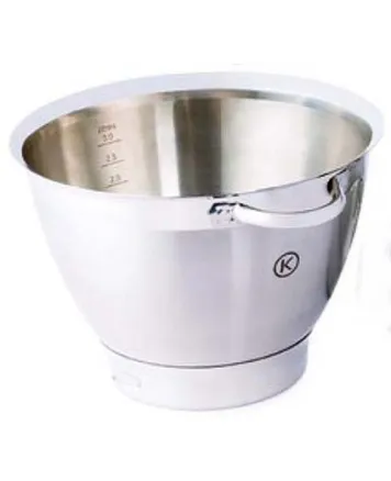Kenwoond Stainless steel bowl 4,6 l , Chef KVC5010-5001/5020/5030/5040/5050