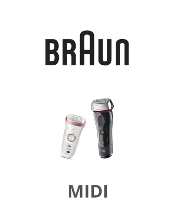Braun epilator & electric shaver service Midi - Service Guarantee 3 mon.